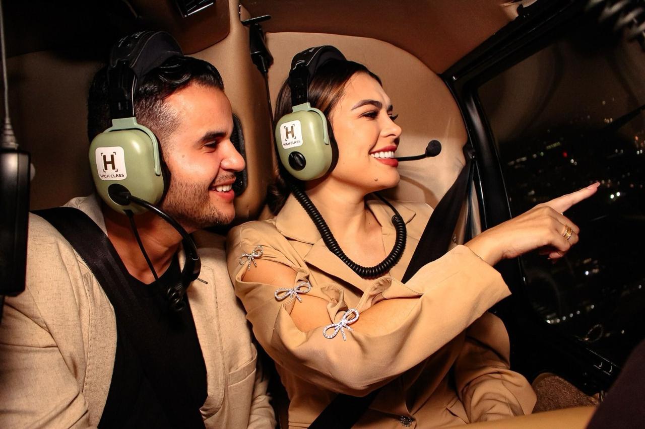 Rota Gourmet | Sky & Table -  Sua noite all inclusive: acesso VIP, voo panorâmico e jantar completo no Terraço Itália.